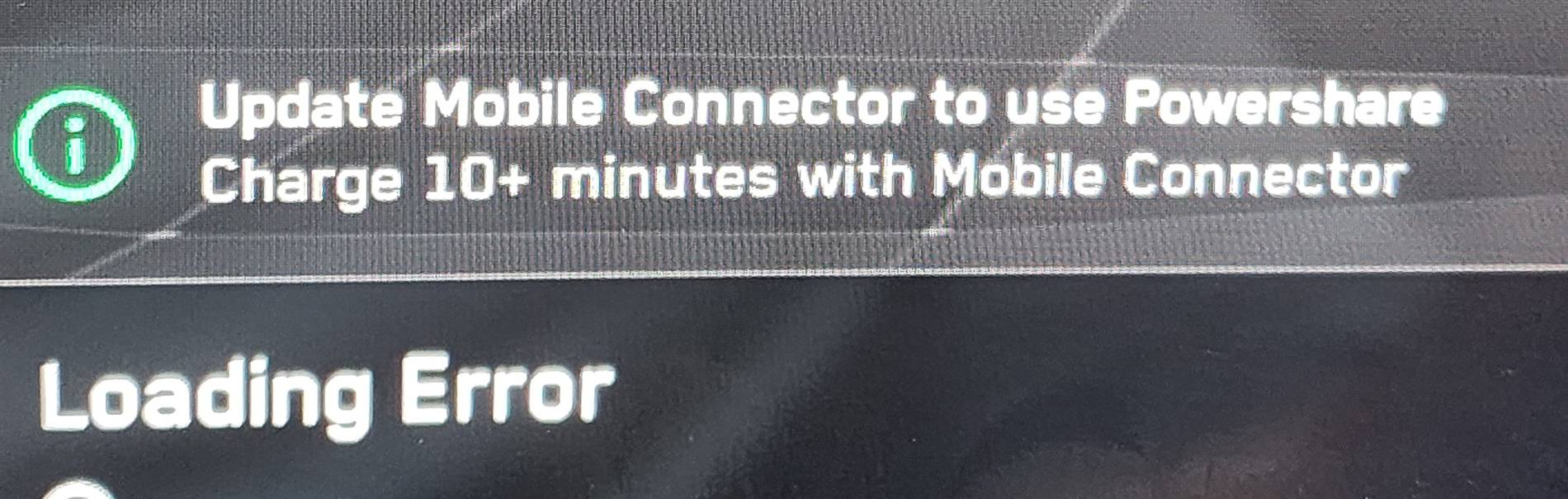 Tesla Cybertruck Powershare mobile connector (gen 3) failure. 20250703_150240