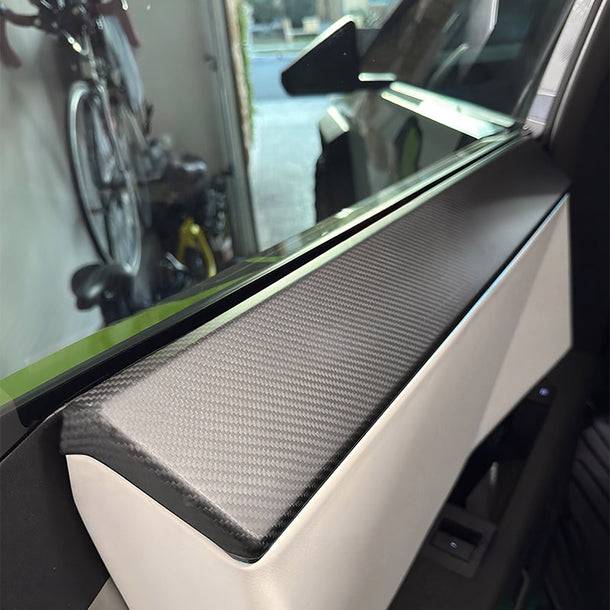Tesla Cybertruck Your Cybertruck’s Missing Piece? Sleek Carbon Fiber Door Panels 🔧 rtruckCarbonFiberDoorPanelCovers_PremiumFront_Rear