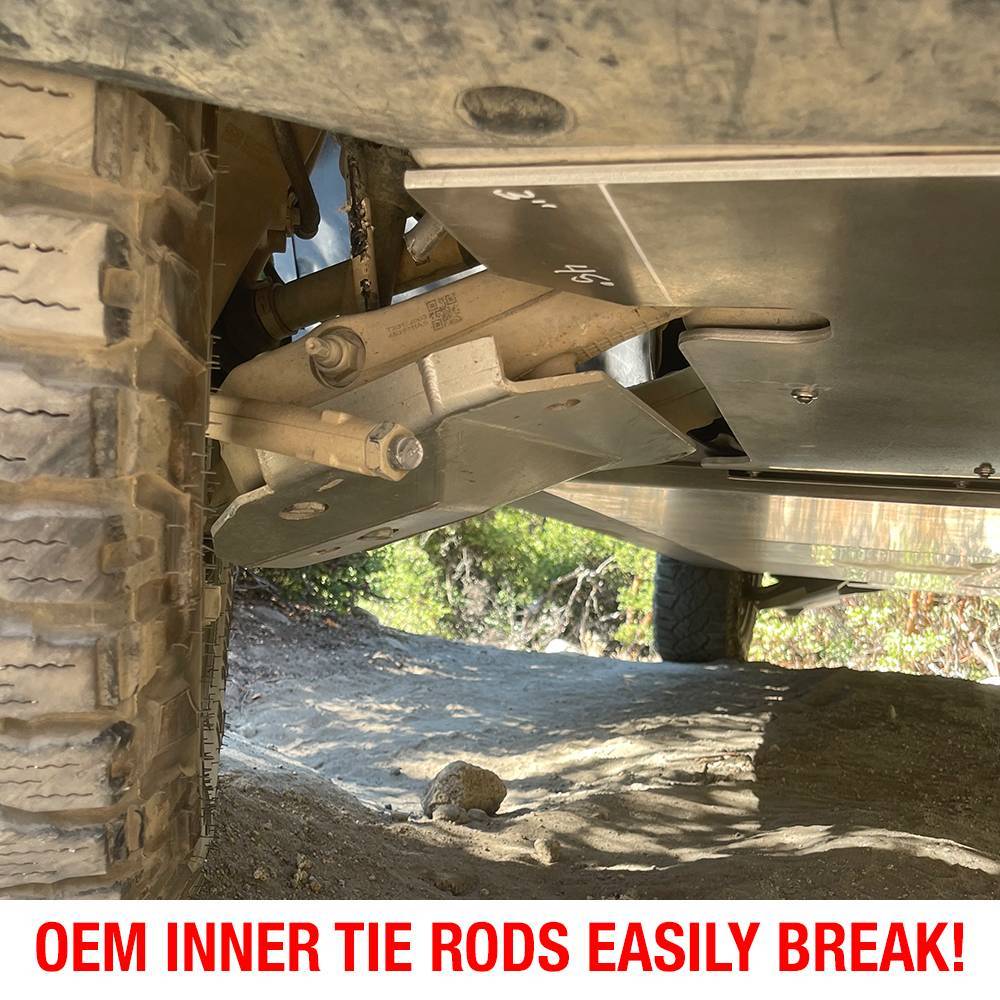Tesla Cybertruck 💪💪CYBERTRUCKco Heavy-Duty front Inner Tie rod upgrade available now 💪💪 - MUST HAVE to avoid getting stuck on a trail!!! eavy-duty-inner-tie-rods-front-steering-rack-5-