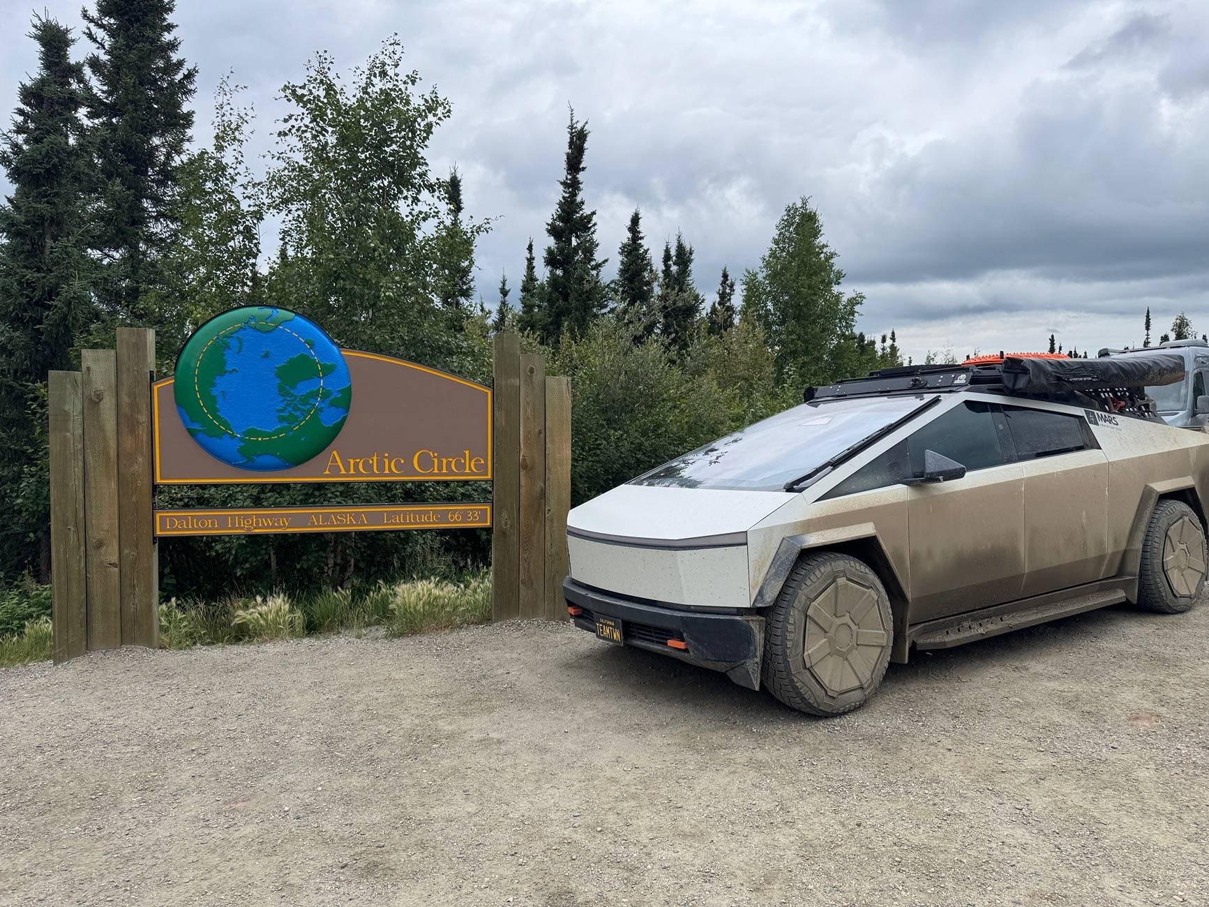 Tesla Cybertruck Mars AG @ Arctic Circle, AK -- 7 days, 7 nights, 3224 mile trip IMG_4966