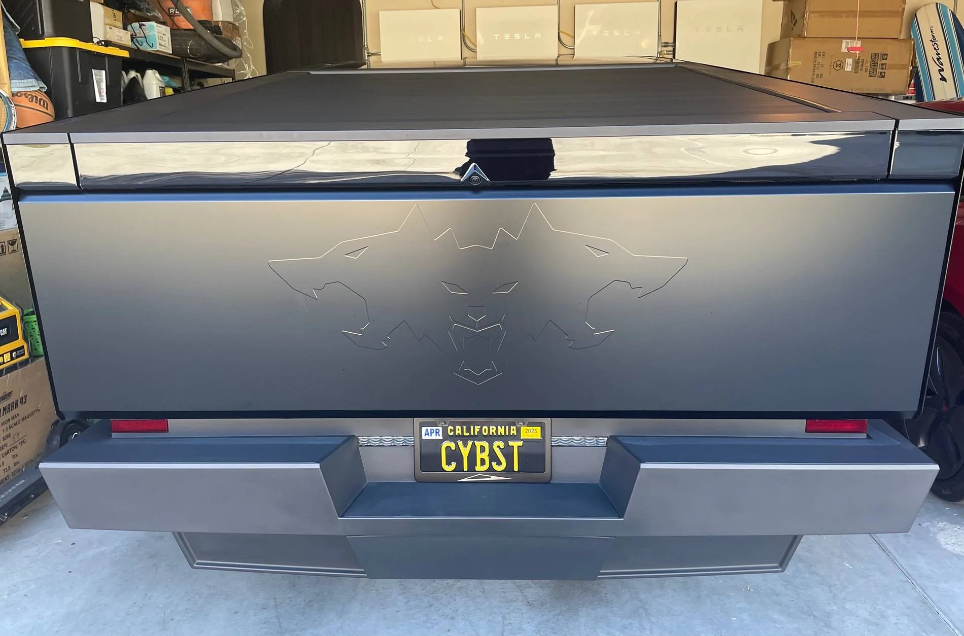 Tesla Cybertruck CT PPF WRAP - MATTE Black or Glossy Black IMG_1351