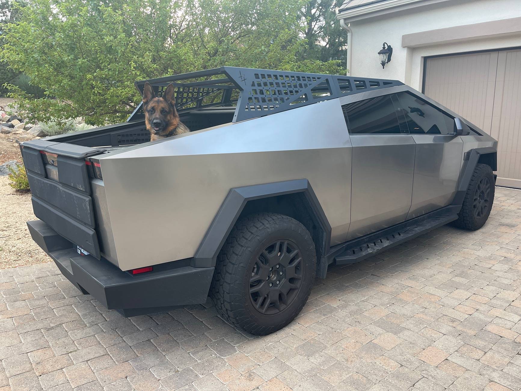 Tesla Cybertruck Toyo Open Country AT III tires review so far IMG_9641
