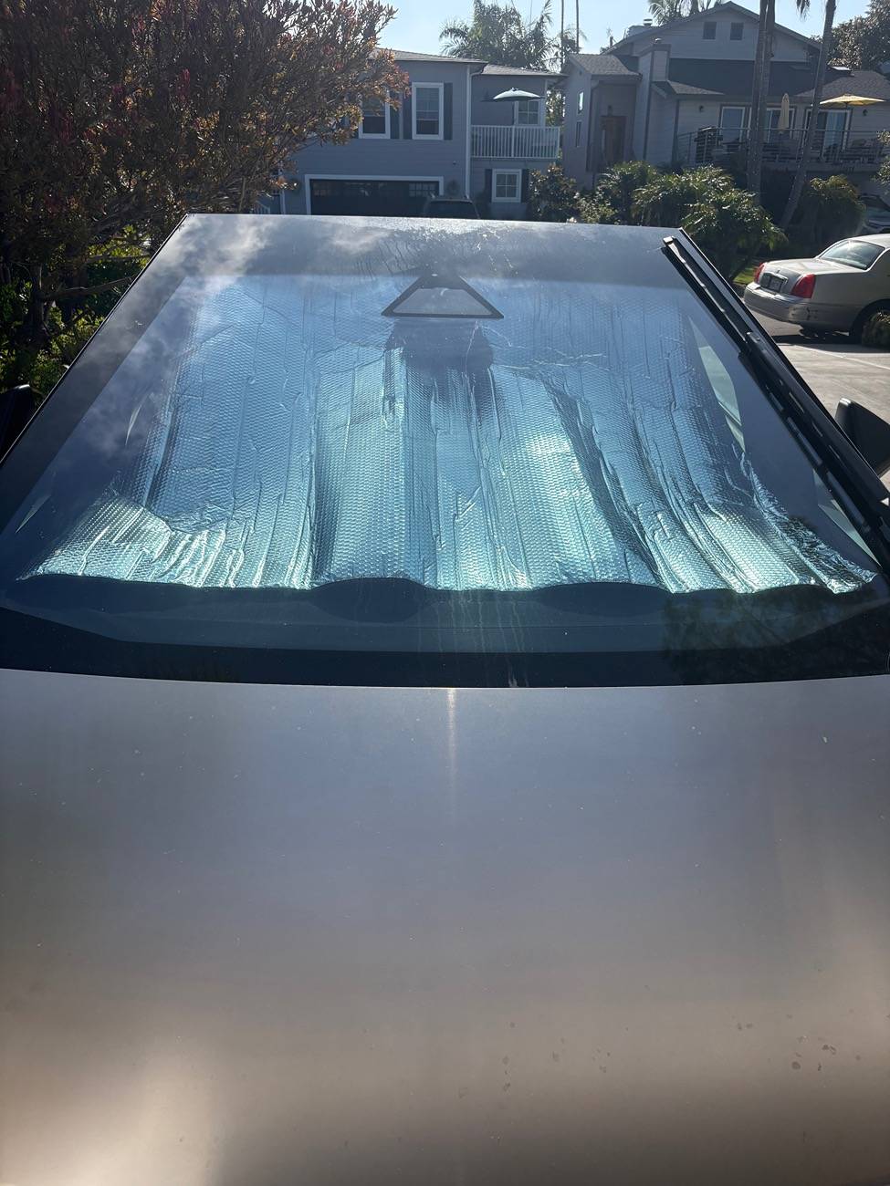Tesla Cybertruck Windshield Sun Shade for Cybertruck? IMG_7470