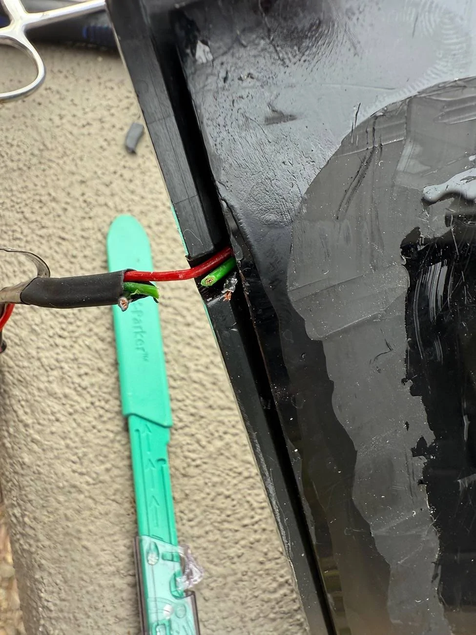 Tesla Cybertruck Best way to glue on a used OEM Beast bar IMG_4764