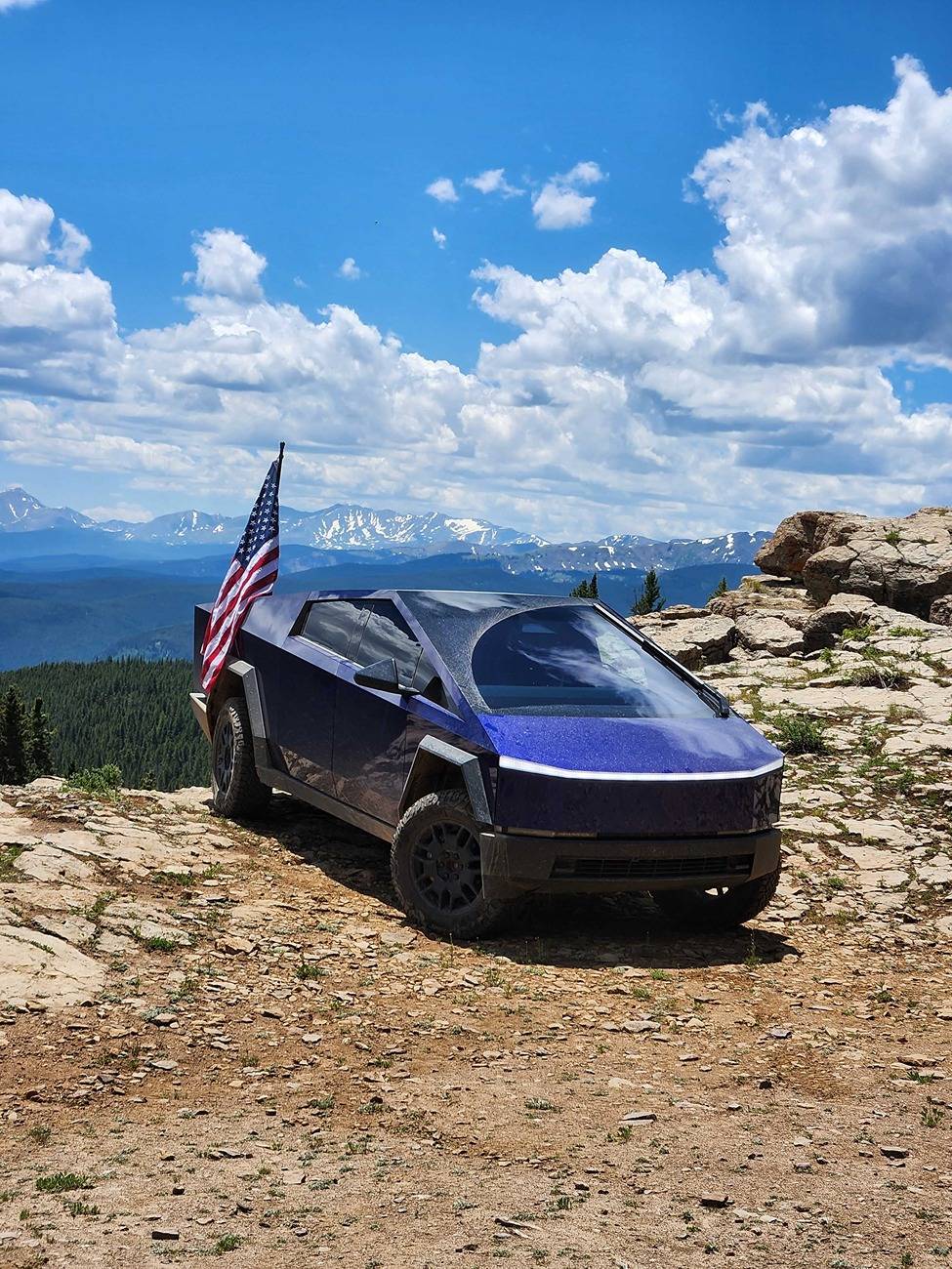 Tesla Cybertruck Offroading - Cybertruck conquers McAllister Gulch - CO 20250705_130304
