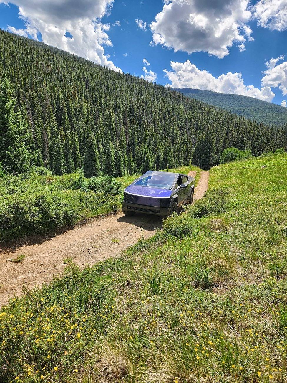 Tesla Cybertruck Offroading - Cybertruck conquers McAllister Gulch - CO 20250705_151034