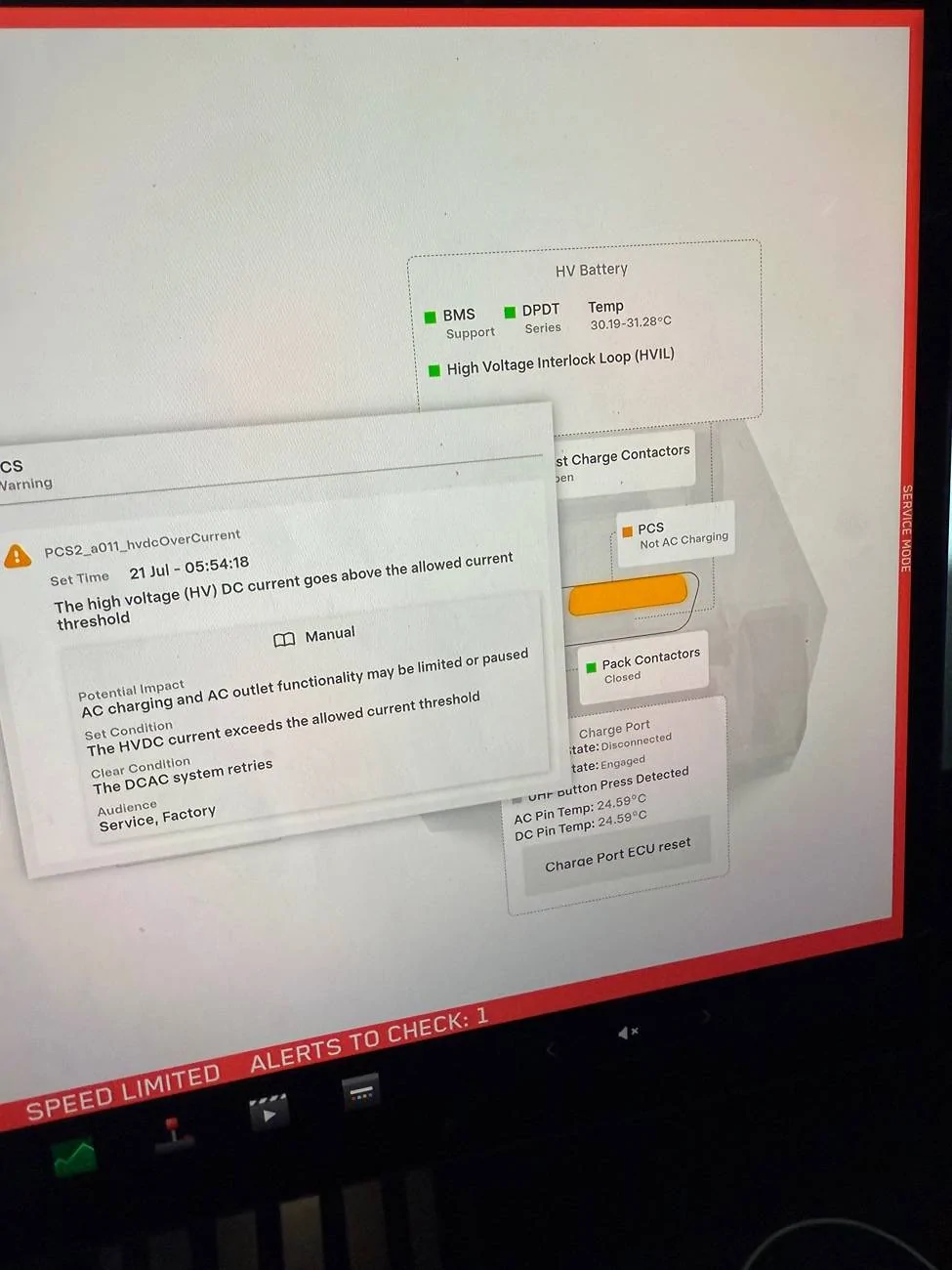 Tesla Cybertruck AC Charging issues after installing 2025.20.6 IMG_0098