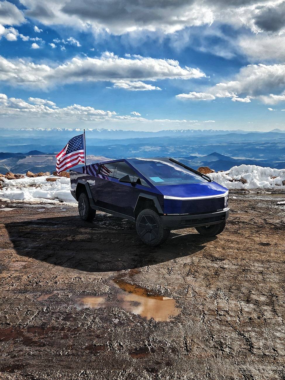 Tesla Cybertruck Join the World's Highest Light Show @ Pikes Peak - Aug 23 1000147646