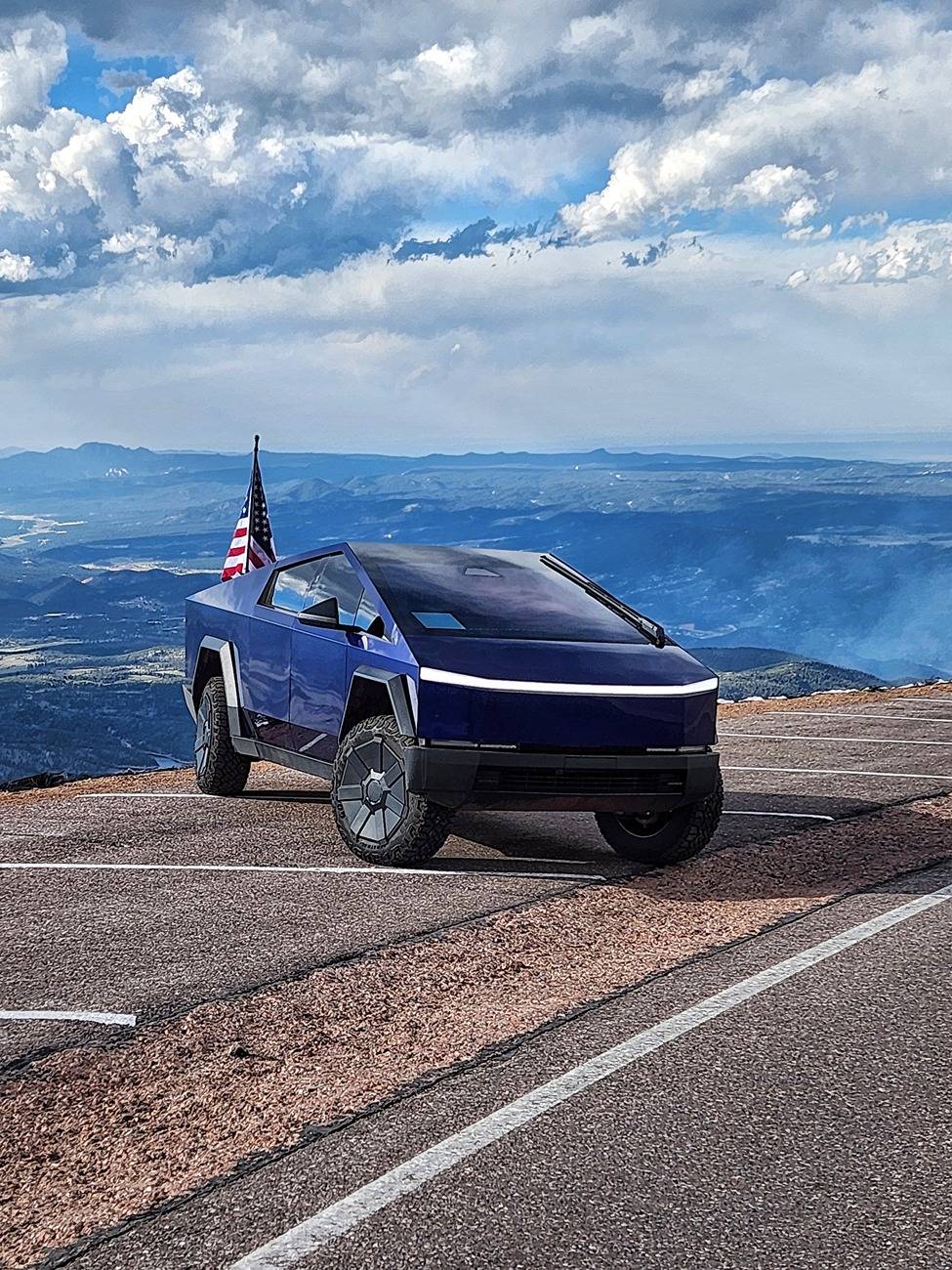 Tesla Cybertruck Join the World's Highest Light Show @ Pikes Peak - Aug 23 1000147647