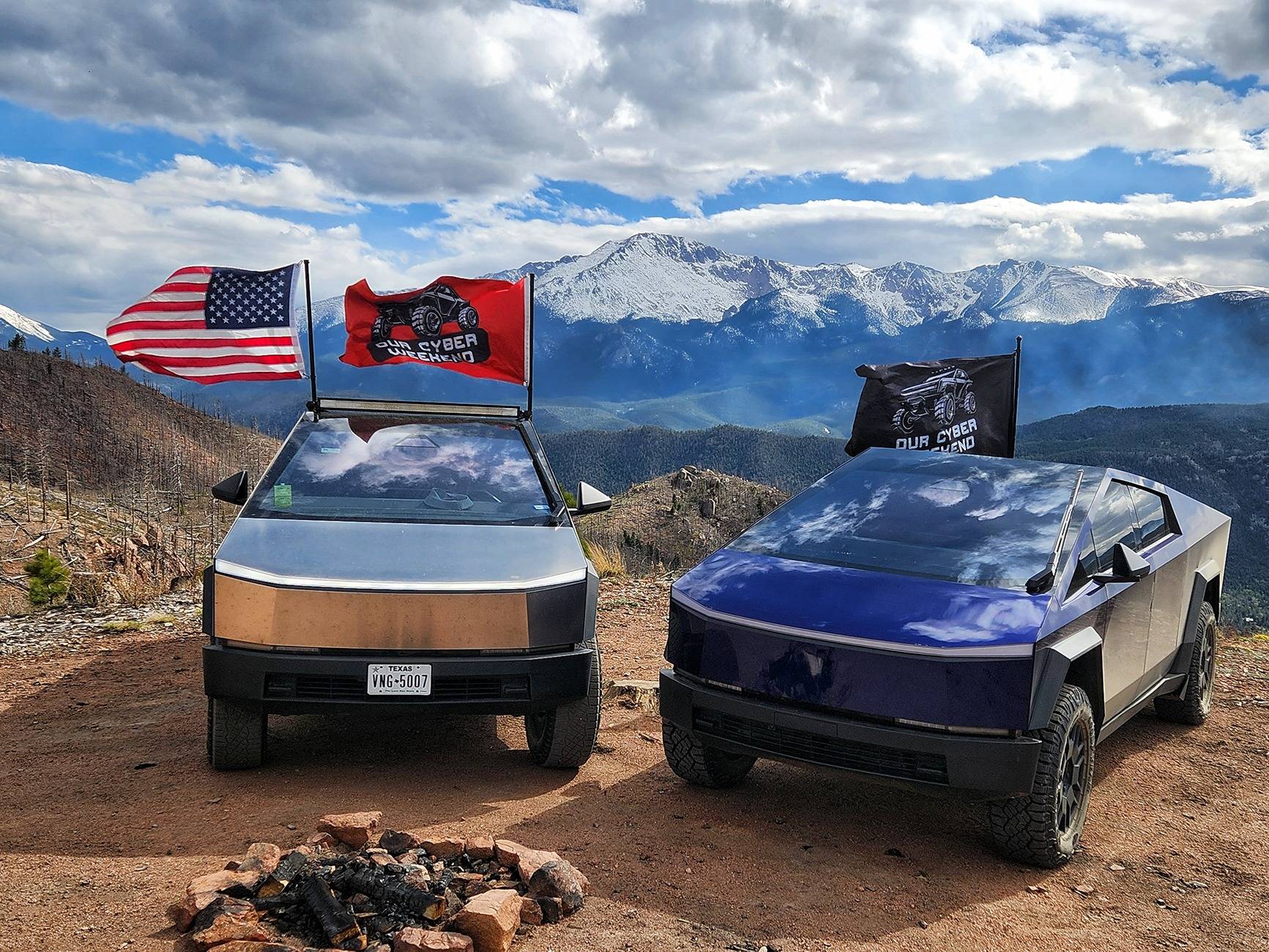 Tesla Cybertruck Join the World's Highest Light Show @ Pikes Peak - Aug 23 1000147026