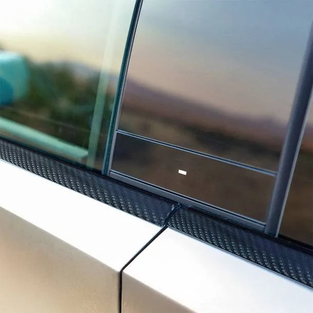 Tesla Cybertruck We Designed This Window Trim Overlay Specifically for the Cybertruck Set_4_Pieces_-_Available_in_Glossy_or_Matte_Finish