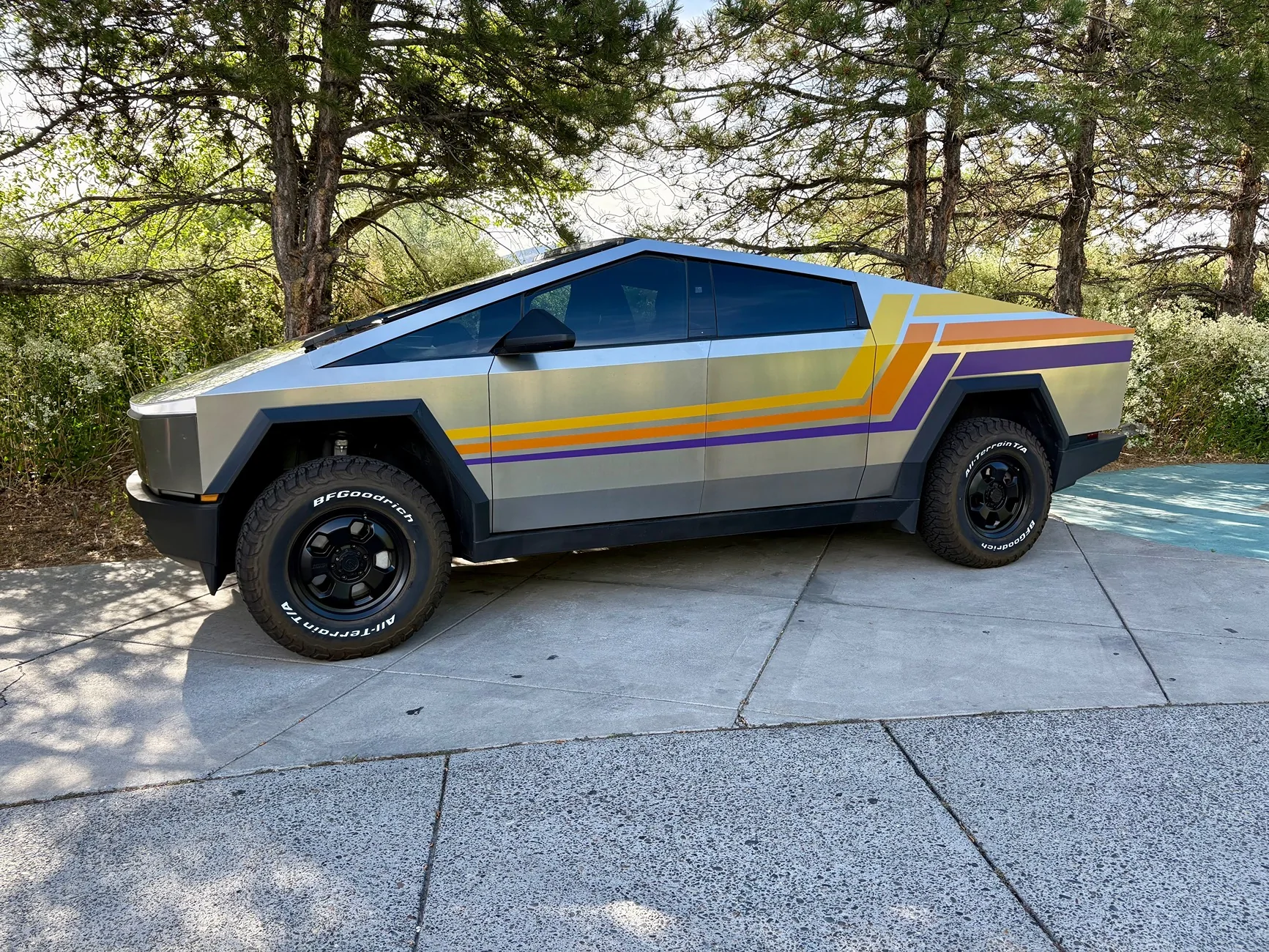 Tesla Cybertruck Unplugged Performance UP.FIT FORGED PD WHEELS IMG_7153