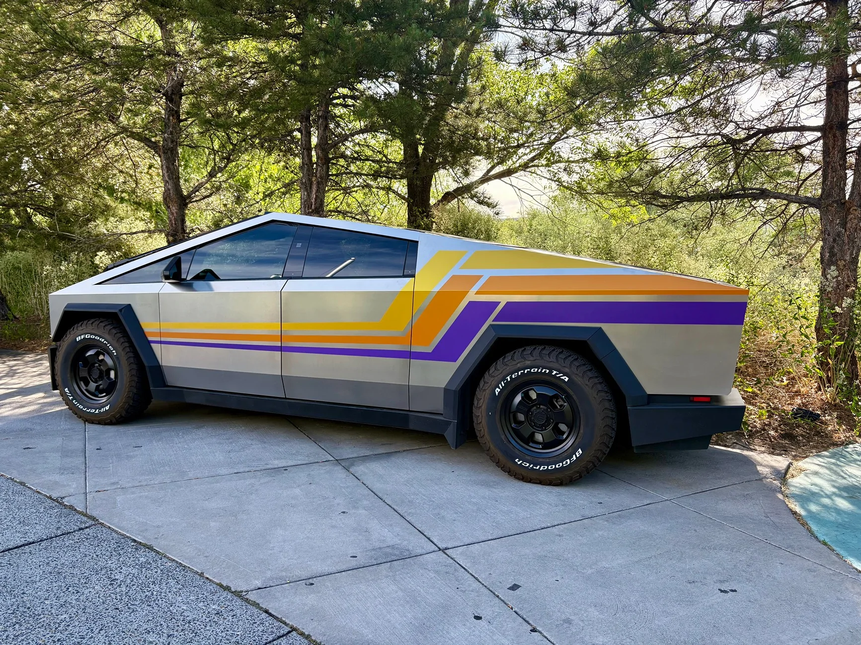 Tesla Cybertruck Unplugged Performance UP.FIT FORGED PD WHEELS IMG_7155