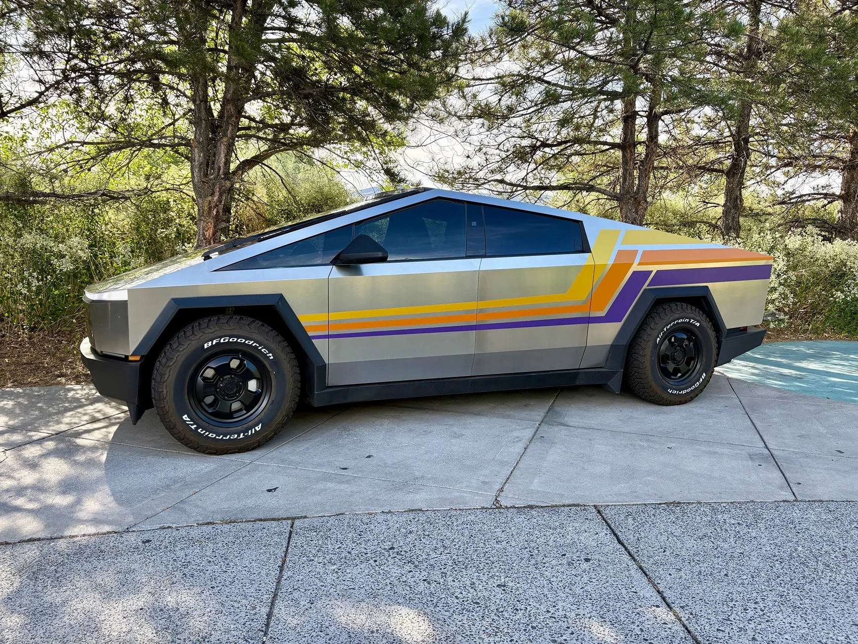 Tesla Cybertruck Unplugged Performance UP.FIT FORGED PD WHEELS IMG_7154