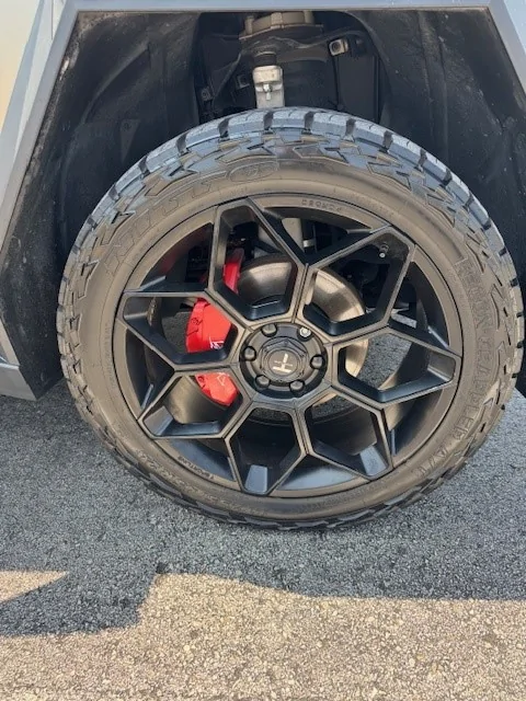 Tesla Cybertruck CT7 24" Fully Forged Lightweight Cybertruck Wheel and Tire Package Wheel 3