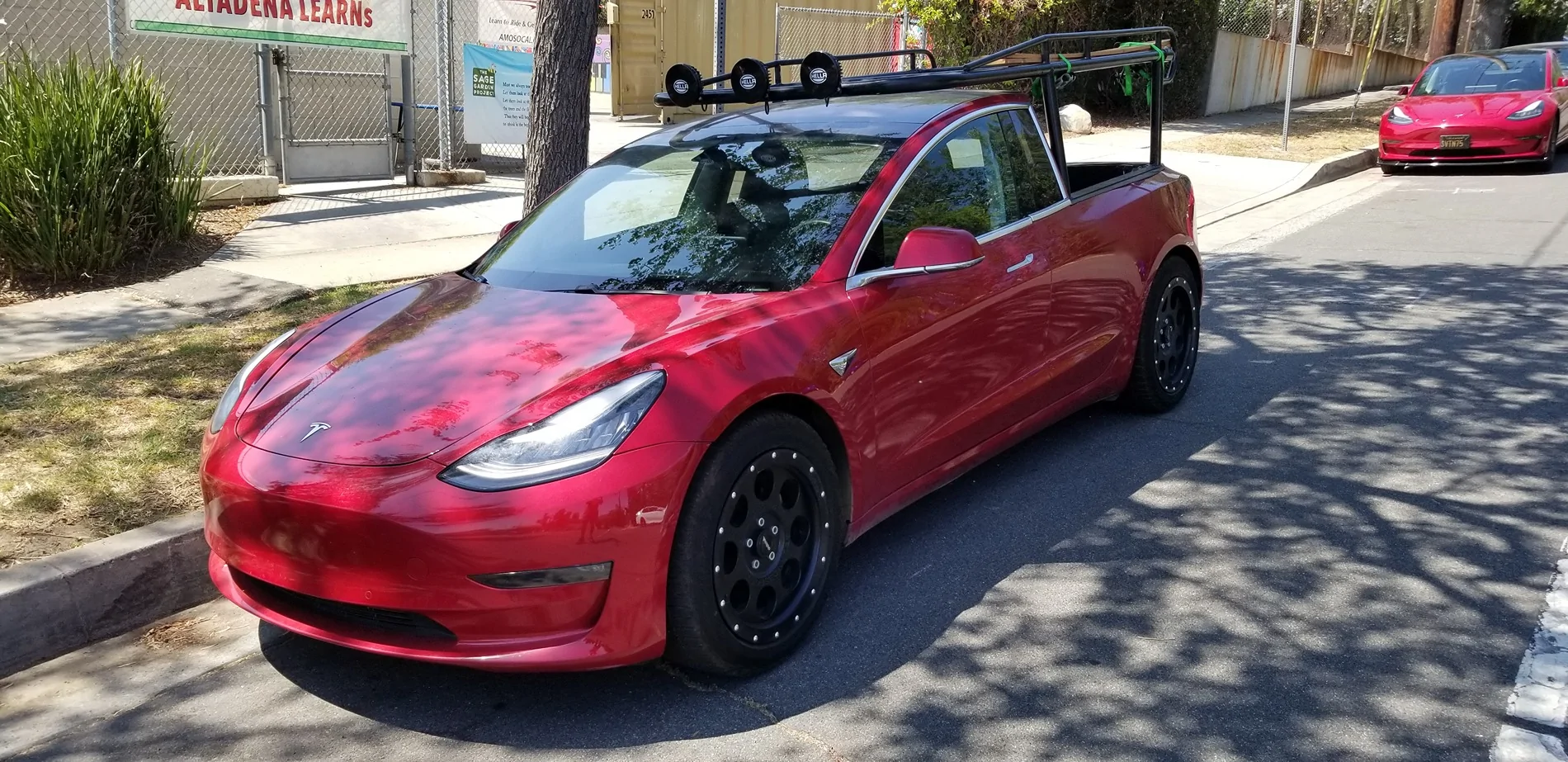 Tesla Cybertruck Tesla considering smaller compact pickup truck (baby Cybertruck?) 20210718_150432