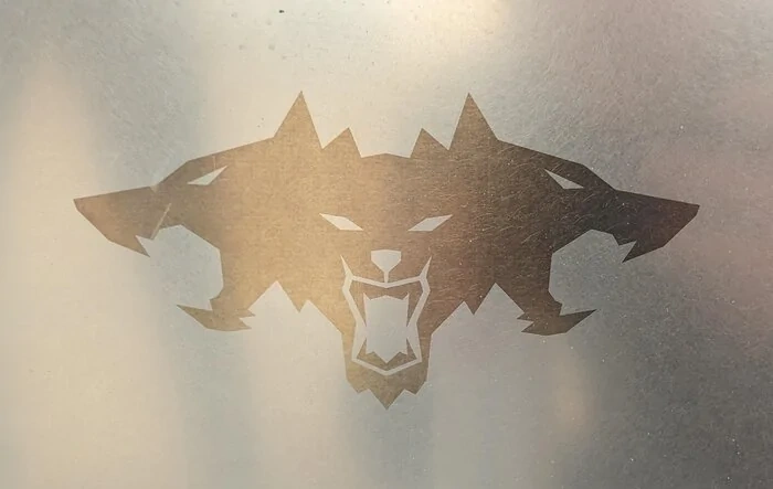 Cyberbeast logo and Foundation Series graphics on today's delivered Cybertrucks