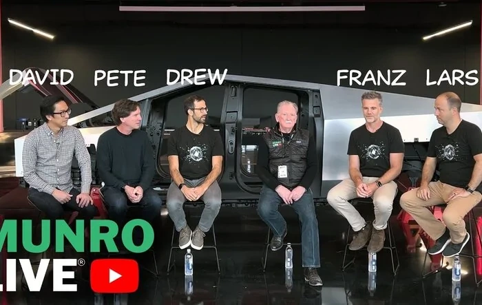 Munro: Tesla Cybertruck Technical Specs DEEP DIVE with 5 Tesla Executives