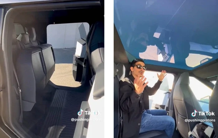 Check out the rear legroom, storage space w/ back seats folded up, and huge glass roof