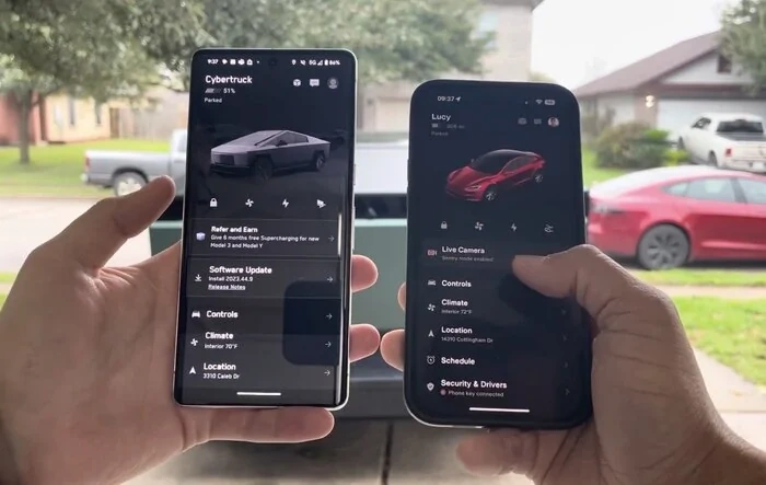 Cybertruck Phone App vs. Model S App Differences/Experience