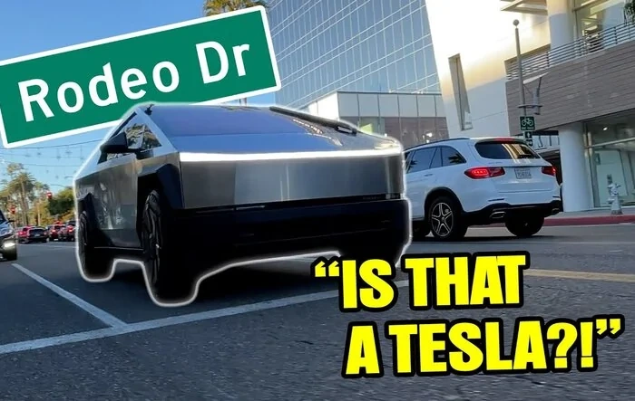 Video: Rodeo Dr | Beverly Hills Reacts to Cybertruck
