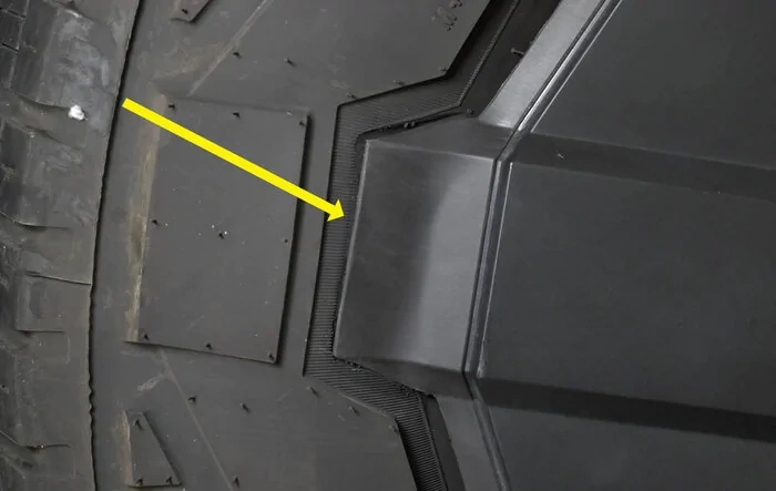 Update: Aero Wheel Cover Recall reason = making contact with tire sidewall, wearing down rubber