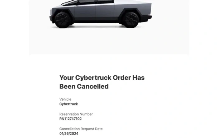 Update: Selling a Cybertruck reservation may have gotten this person's order invitation cancelled by Tesla