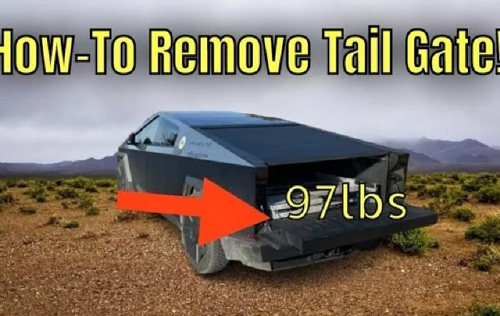 Cybertruck Tailgate Removal & Installation DIY