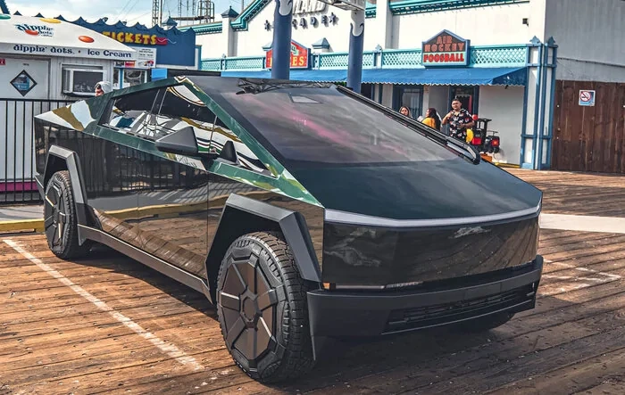 Inozetek Metallic Midnight Green Cybertruck Vinyl Wrap 🔥