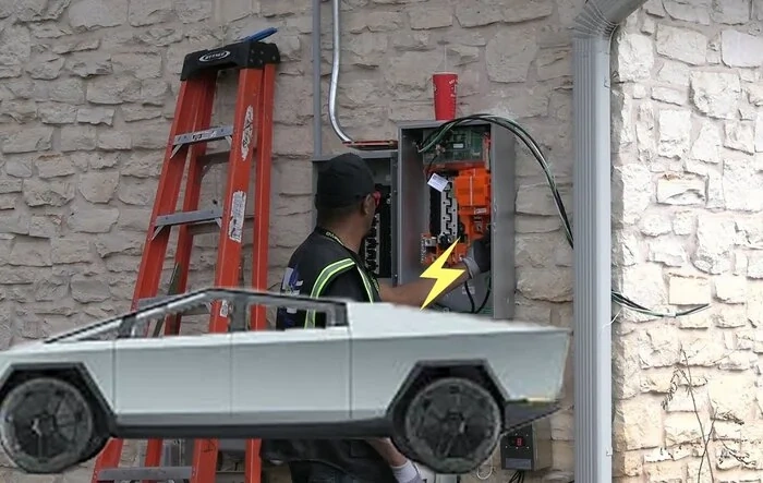 Video: We installed POWERSHARE V2H Back-up System for Cybertruck ...how it works! [Smart Charge America]