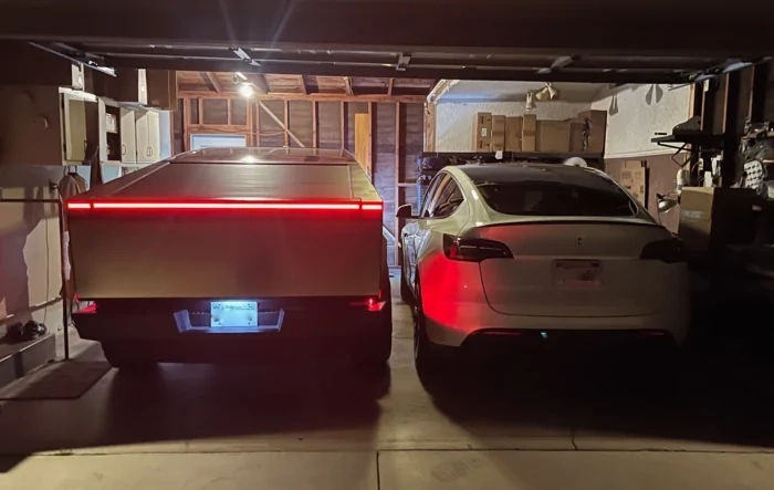 Does the Cybertruck fit in your garage?