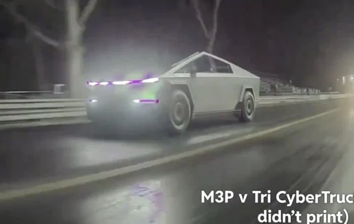 🏁 CyberBeast vs. Model 3 Performance in 1/8 mile drag race