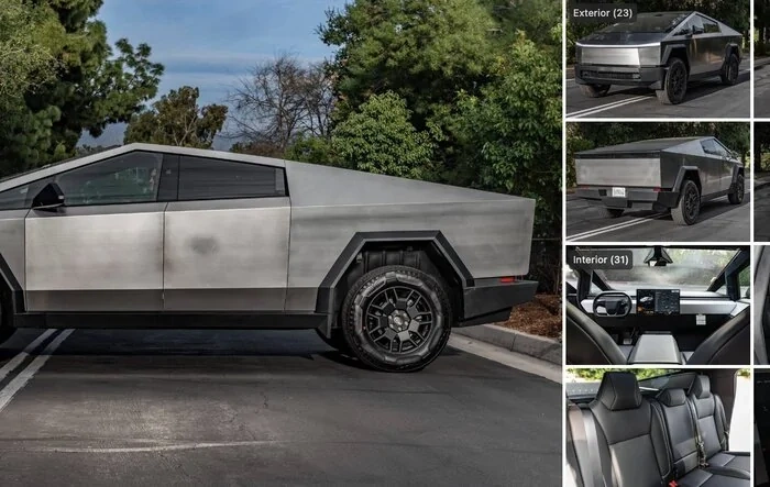 First Cybertruck on Cars & Bids, auction ends 3/22