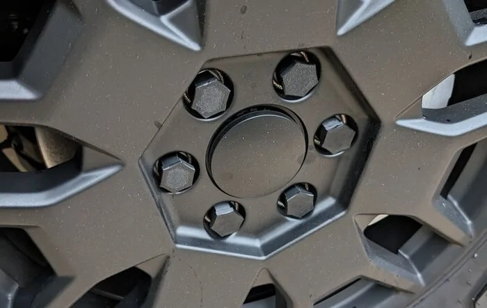 3D Printed Lug Nut Covers for Cybertruck wheels