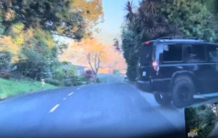 Steer-by-wire helped prevent an accident -- dashcam video from my Cybertruck