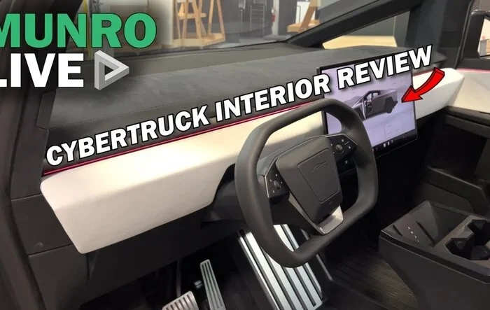 Munro Live: Cybertruck Interior Review