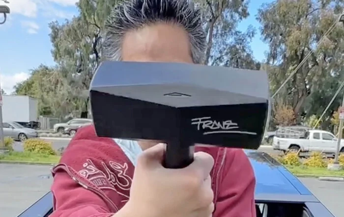My Cyber Hammer Arrived!  It is AWESOME!  I LOVE IT!  🤩