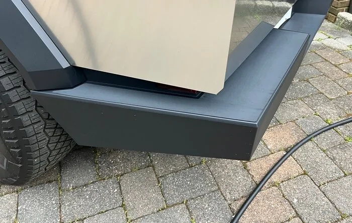 Rear Bumper Protectors (from Official Tesla Shop) installed photos