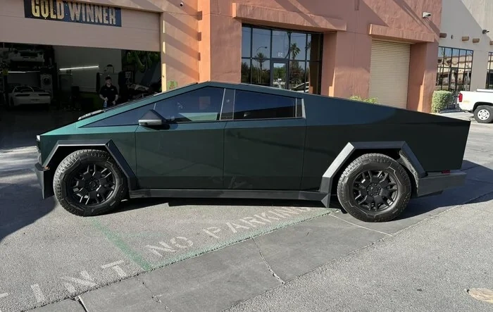 KPMF Gloss Green Black Iridescent Wrap by ALL TINT Las Vegas