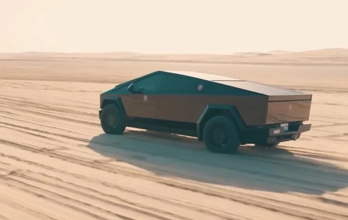 Cybertruck tested in Qatar’s sand dunes and performed like a beast