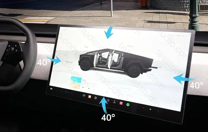 ➫Tesstudio - Cybertruck Screen Rotation Adjuster -- Exclusive Offers Await!