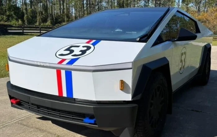 Herbie the Love Cybertruck