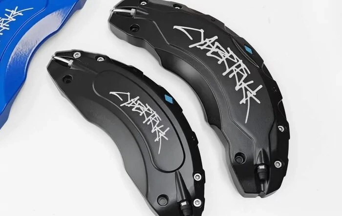 Caliper Cover Now Available in Matte Black & Electric Blue for Cybertruck! (by Cybergear)