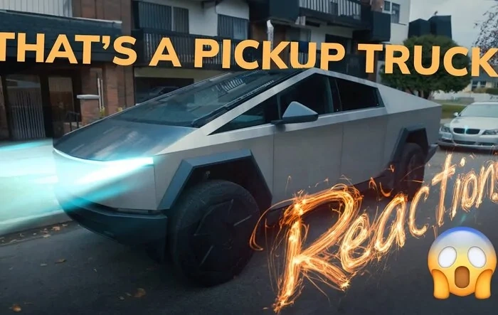 Canadians 🇨🇦 React to a Geometrically Correct Cybertruck 📐