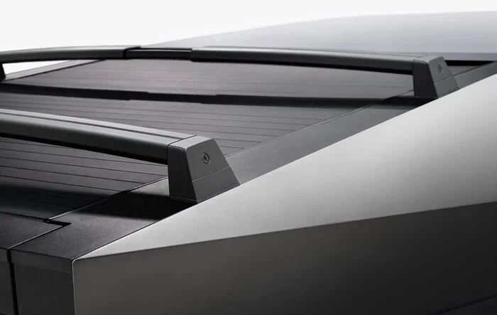 OEM Crossbars for Cybertruck now available. Reveals difference between Foundation & non-Foundation Series