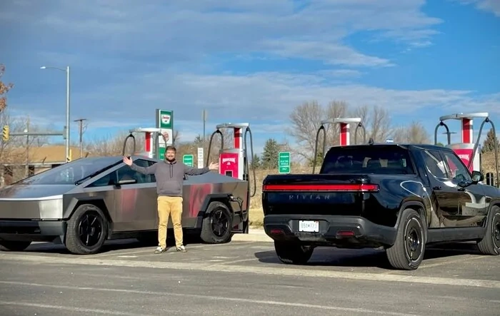 Out of Spec: Rivian R1T vs. Cybertruck Highway Range Test! Don't Trust The EPA Rated Difference, Surprising Result