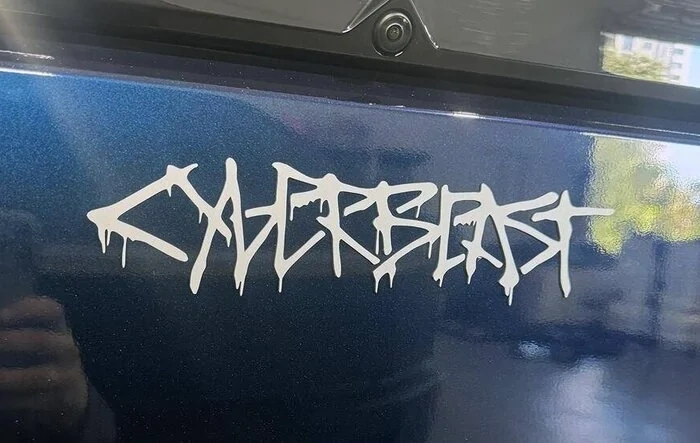 🔥 Cyber Monday Launch: New Cyberbeast Graffiti Badges (by Cybertruck.Supply)! 🔥