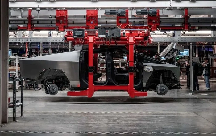 Tesla tells workers on Cybertruck line to take 3 days off