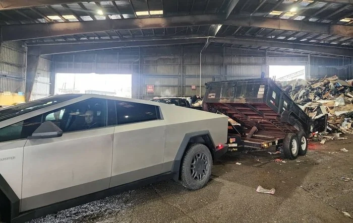 Using my Cybertruck as a Truck