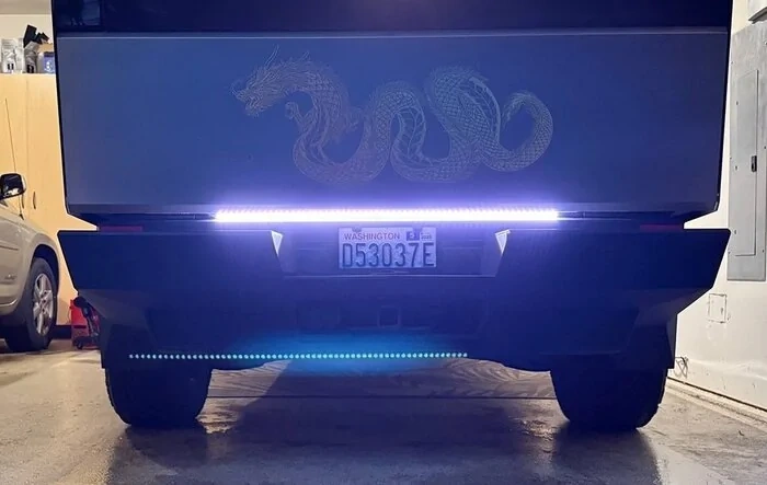 Stealth back up light bar DIY project